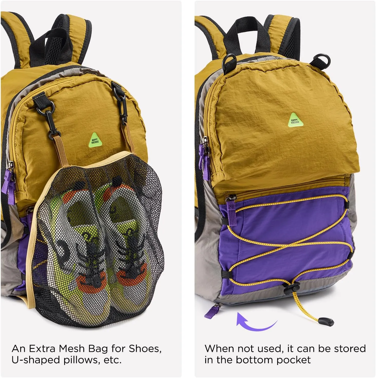 12L Kids Backpack for boys and girls, Small Ultra Lightweight Hiking Backpack for kids with Mesh Storage Bag, Water Resistant Travel Outdoor Sport Camping Daypack