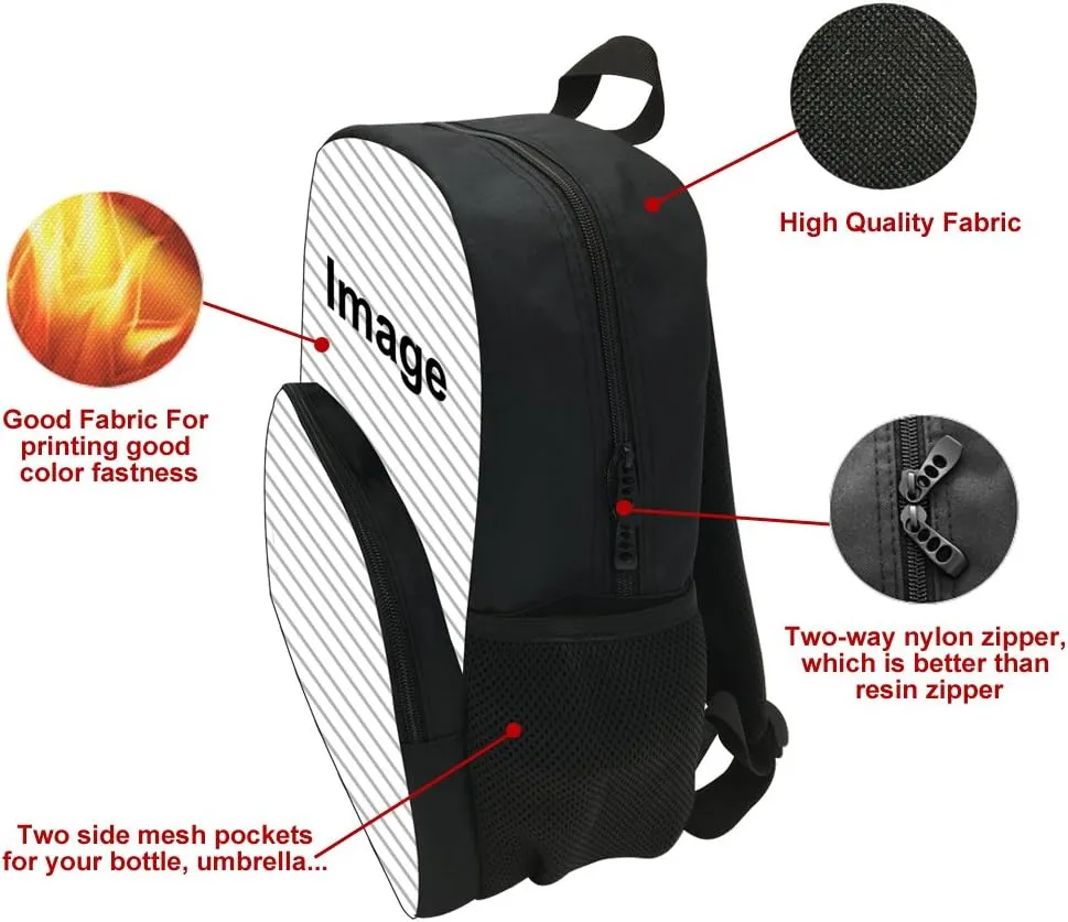 16inch Phoenix Backpack Kids Schoolbag Girls Bookbag (D988c)