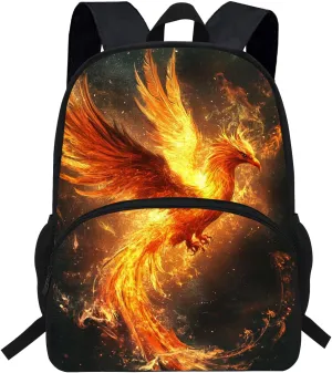 16inch Phoenix Backpack Kids Schoolbag Girls Bookbag (D988c)