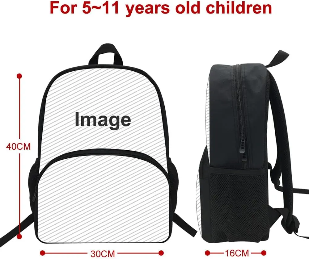 16inch Phoenix Backpack Kids Schoolbag Girls Bookbag (D988c)