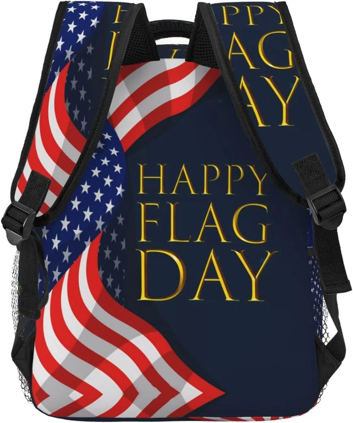 1766 American Independence Day American Flag Casual Backpacks Sport Backpack Travel Rucksack Canvas Daypack Workout Bags with Pockets for Gym Working Hiking