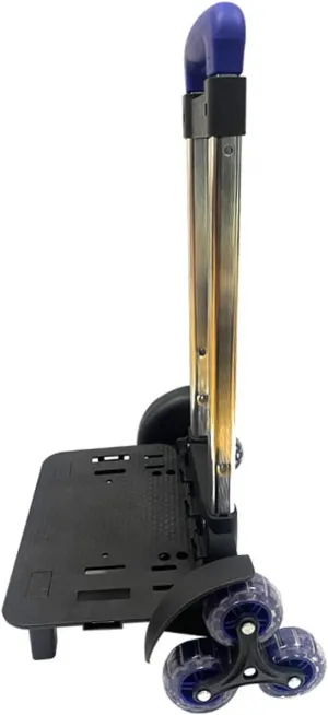 6 Rolling Luggage Cart Backpack Trolley Foldable Trolley Cart Wheeled Hand Truck For School Bags Luggage Backpack Foldable Trolley Cart Backpack Trolley 6 Rolling Luggage Cart For Pet