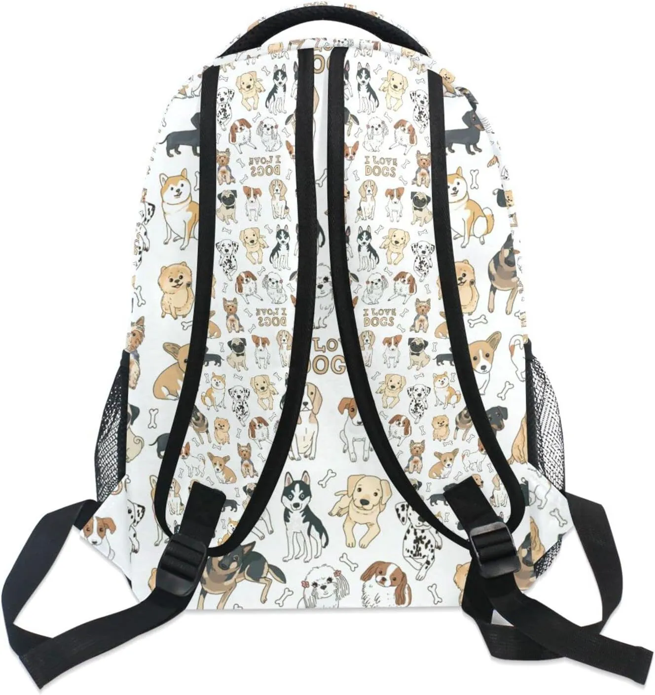 ALAZA Custom Backpack Customized Name Personalized School Bag Laptop iPad Tablet Travel Pack with Multiple Pockets
