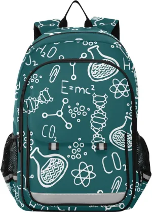 ALAZA Science Chemistry Laboratory 1 Laptop Backpack Purse for Women Men School Bag 17 Inch Bookbag Student Boys Girls Travel Casual Daypack