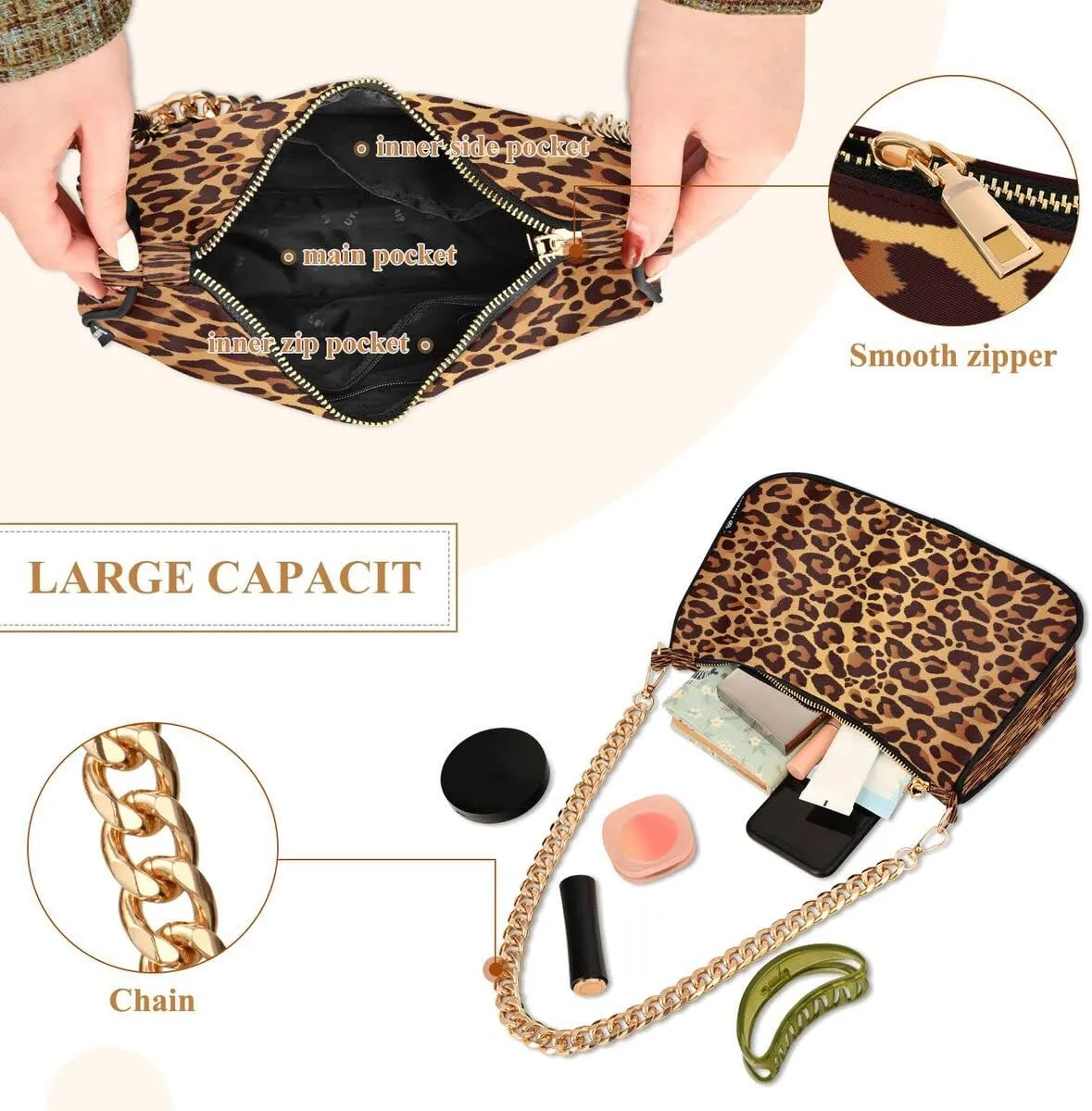 ALAZA Women's Handbags Tote Crossbody Bag Purse Ladies Shoulder Bag Hobo Handbag
