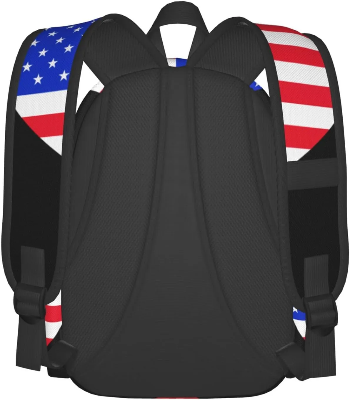 America Independence Day 1776 American Flag Laptop Backpack Shoulder Bag Laptop Pack Travel Backpacks Commuter Back Pack Casual Daypack Bags With Side Pockets