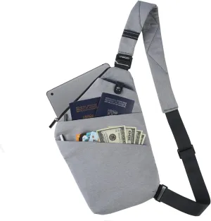 Anti-Theft Crossbody Bags for Women, Shoulder Sling Bag for Men Lightweight Cross Body Purses for Hiking Travel