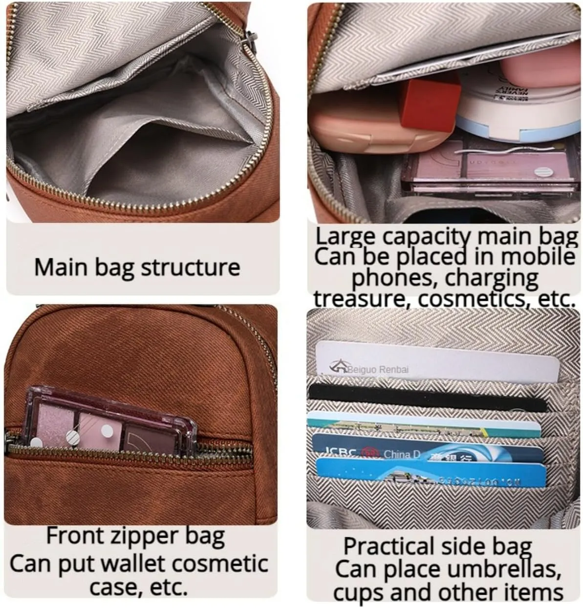 Anti-Theft Sling Bag Waterproof Crossbody Travel Tactical shoulder Bag for Men and Women (Pink)
