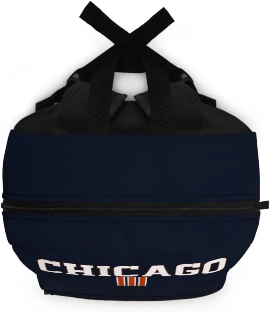 ANTKING Chicago Backpacks Travel Bags Custom Any Name Number for Men Women Gifts