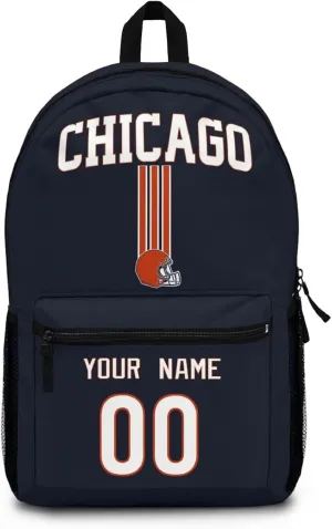 ANTKING Chicago Backpacks Travel Bags Custom Any Name Number for Men Women Gifts