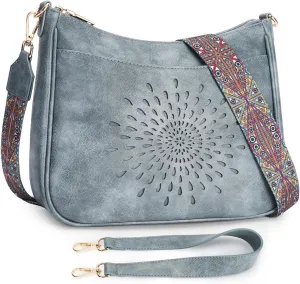 APHISON Hobo Bag for Women, Crossbody Bags for Women Trendy Bucket Purses and Shoulder Handbags with 2 Detachable Straps