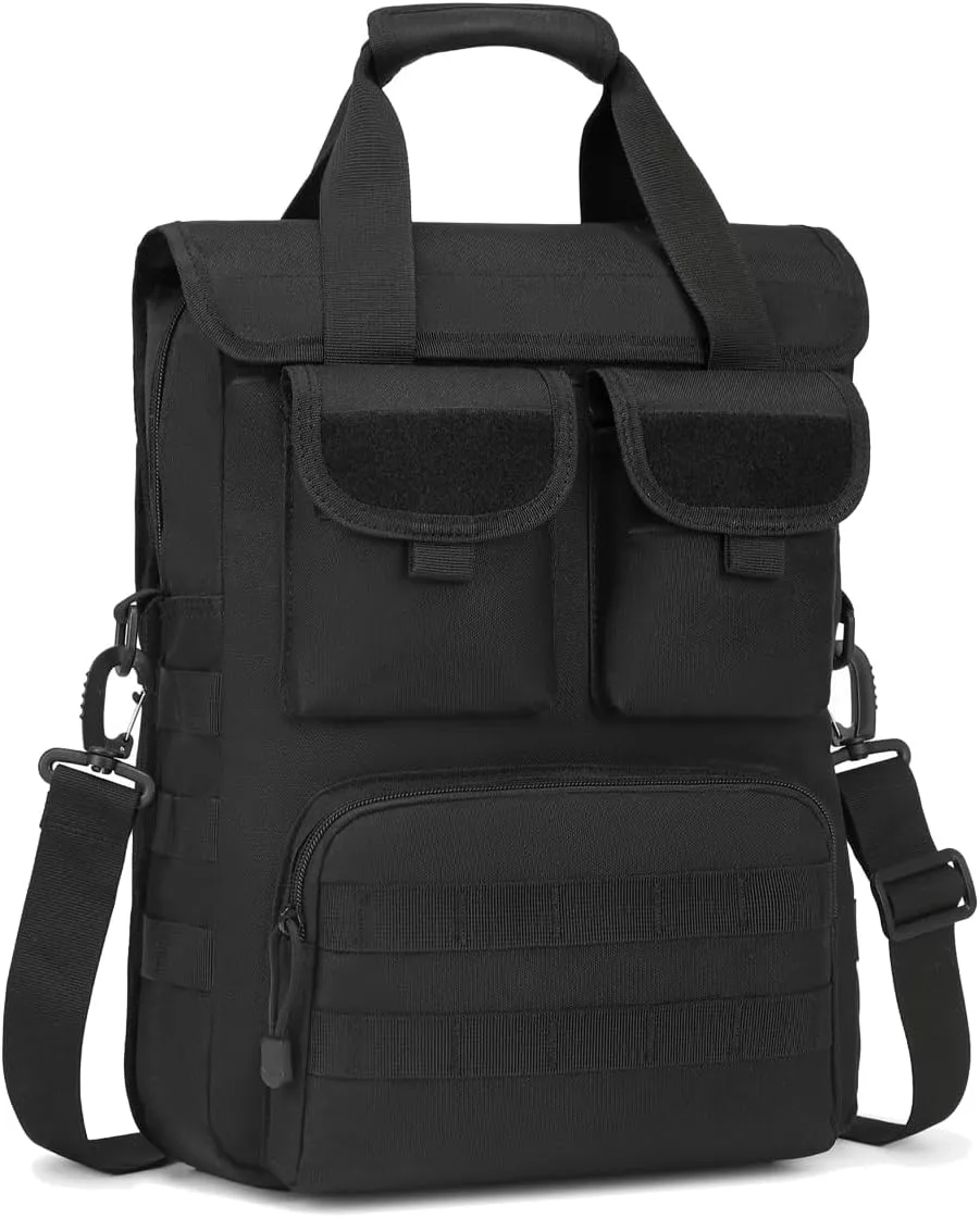 ArcEnCiel Tactical Messenger Bag Men MOLLE Sling Pack Briefcase Gear Handbags Utility Carry Satchel