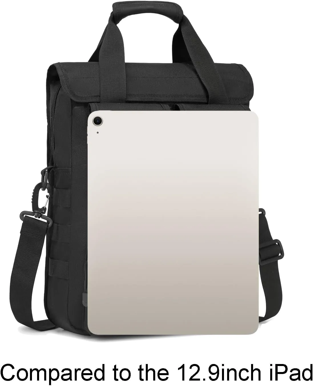 ArcEnCiel Tactical Messenger Bag Men MOLLE Sling Pack Briefcase Gear Handbags Utility Carry Satchel