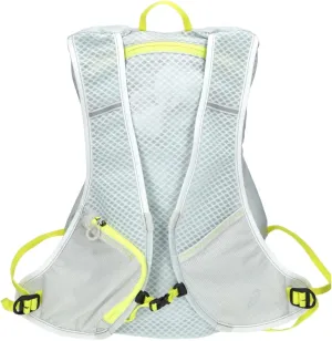 ASICS Unisex Backpack Running Bag, OS, Glacier Grey/Safety Yellow