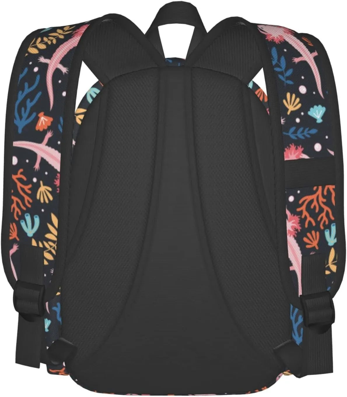 Axolotl Backpack Bookbag Laptop Backpacks Multipurpose Daypack for Boys Girls School Men Women Travel Hiking