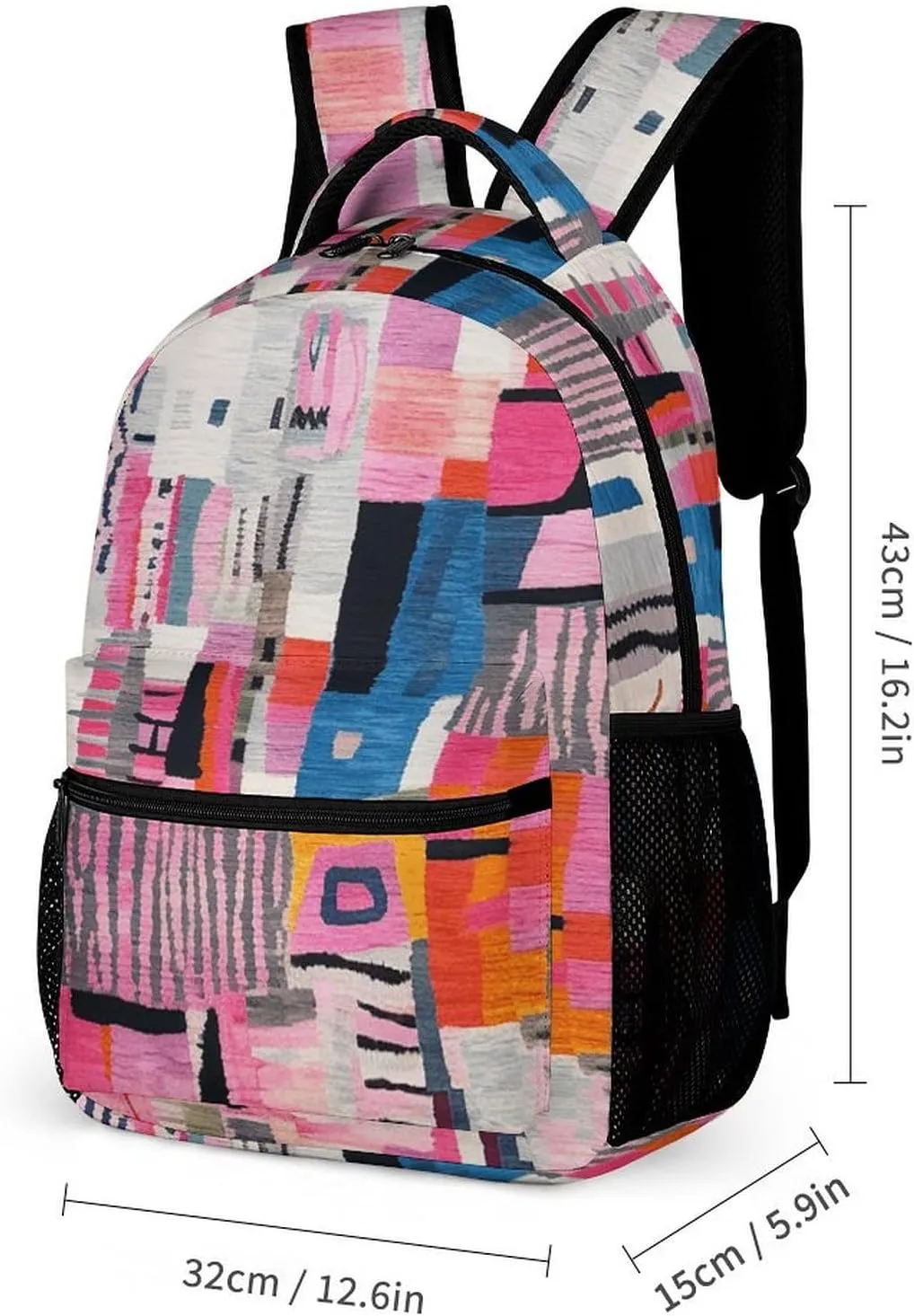 Backpack for Men Women Laptop Backpack Abstract Creative Style Casual Daypack Laptop Bag for Travel