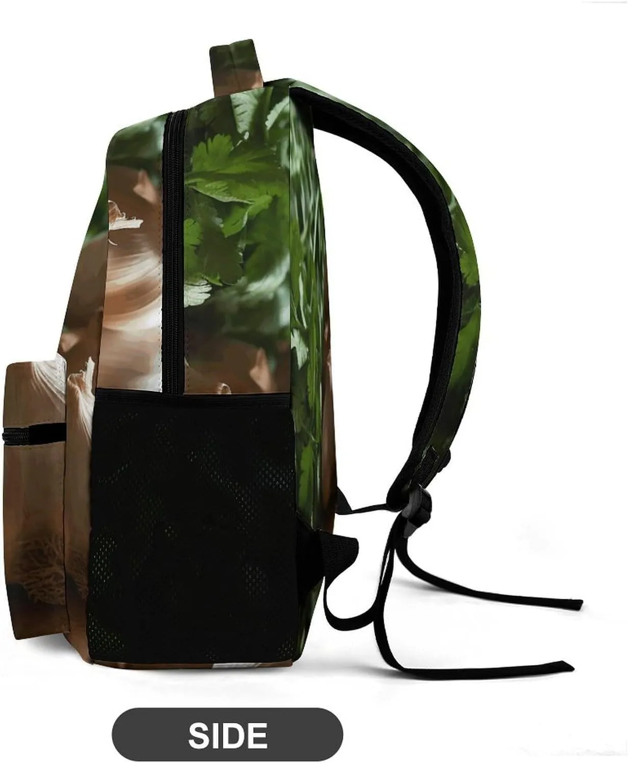 Backpack for Men Women Laptop Backpack Garlic And Cilantro Casual Daypack Laptop Bag for Travel
