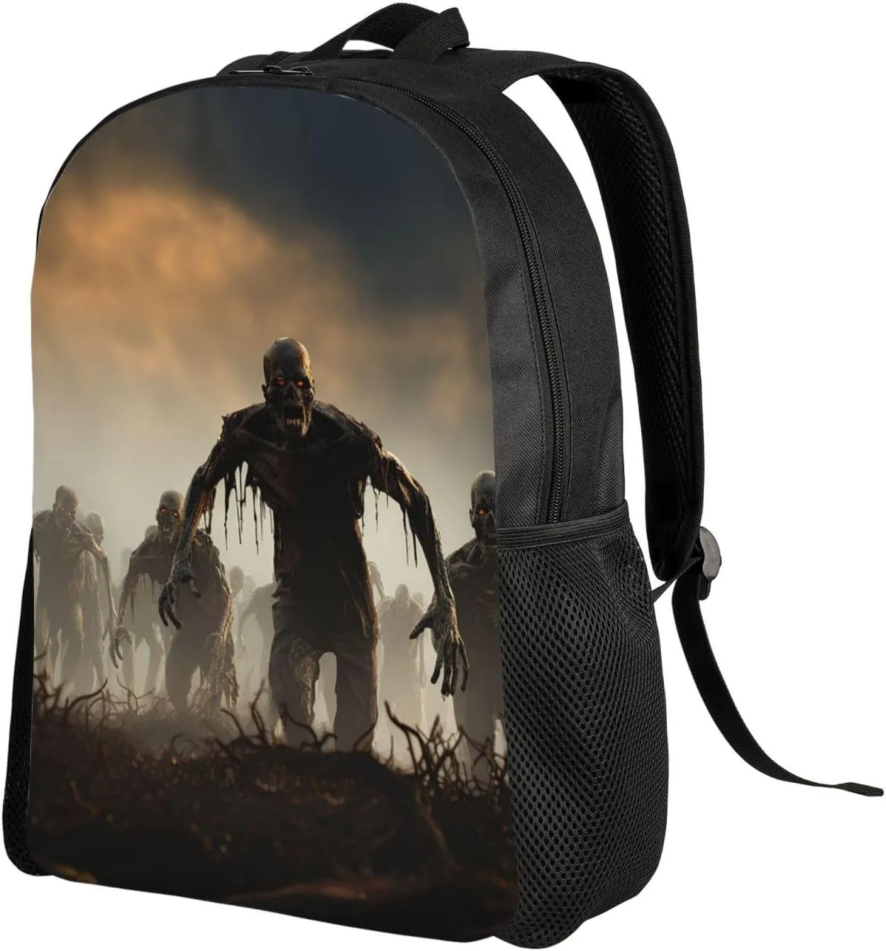 Backpack Many Zombie Travel Casual Laptop Backpack Waterproof Hiking Daypack For Men Women