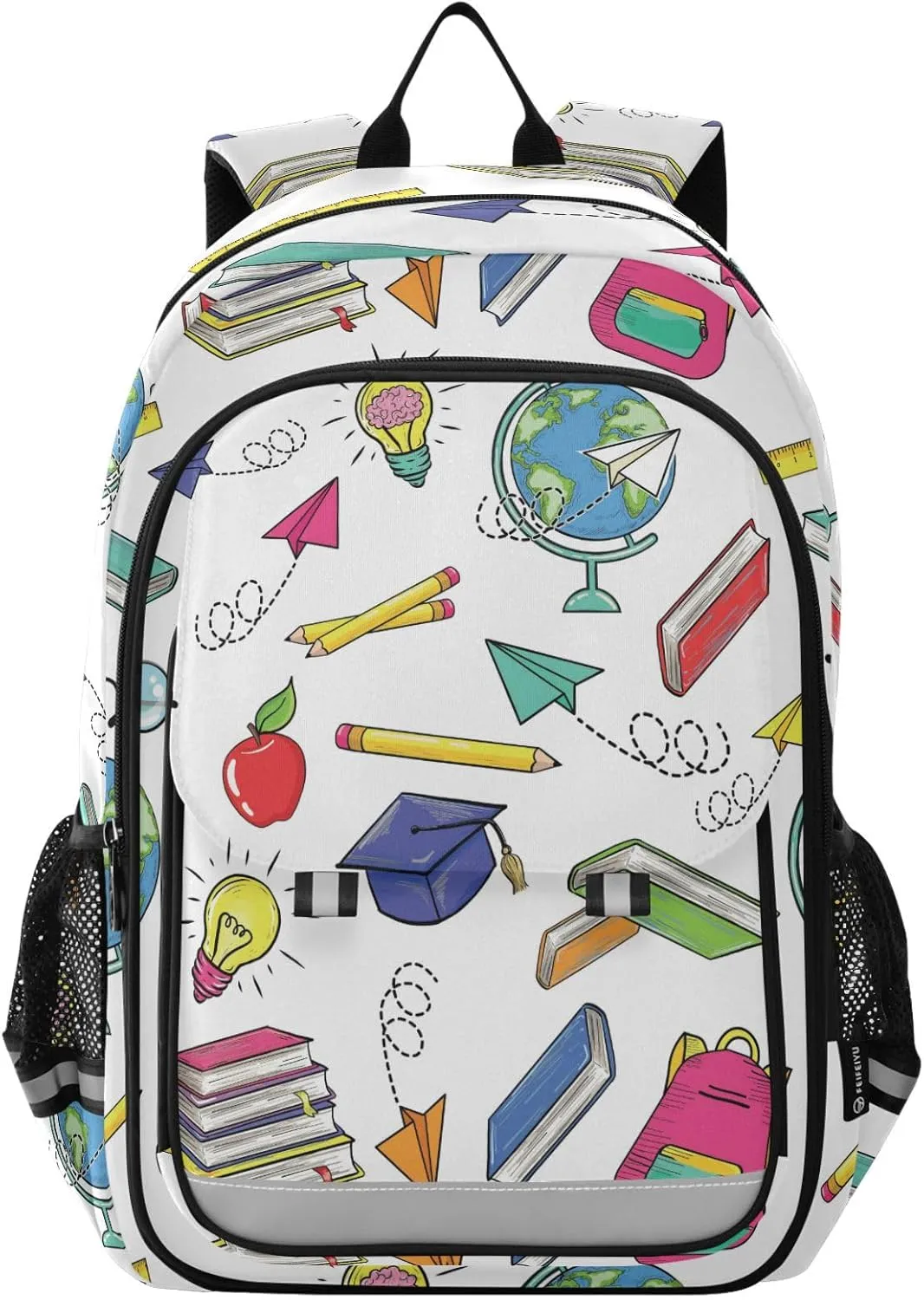 Backpack School Education Concept School Shoulder Bag Lightweight Laptop Backpack Student Travel Daypack