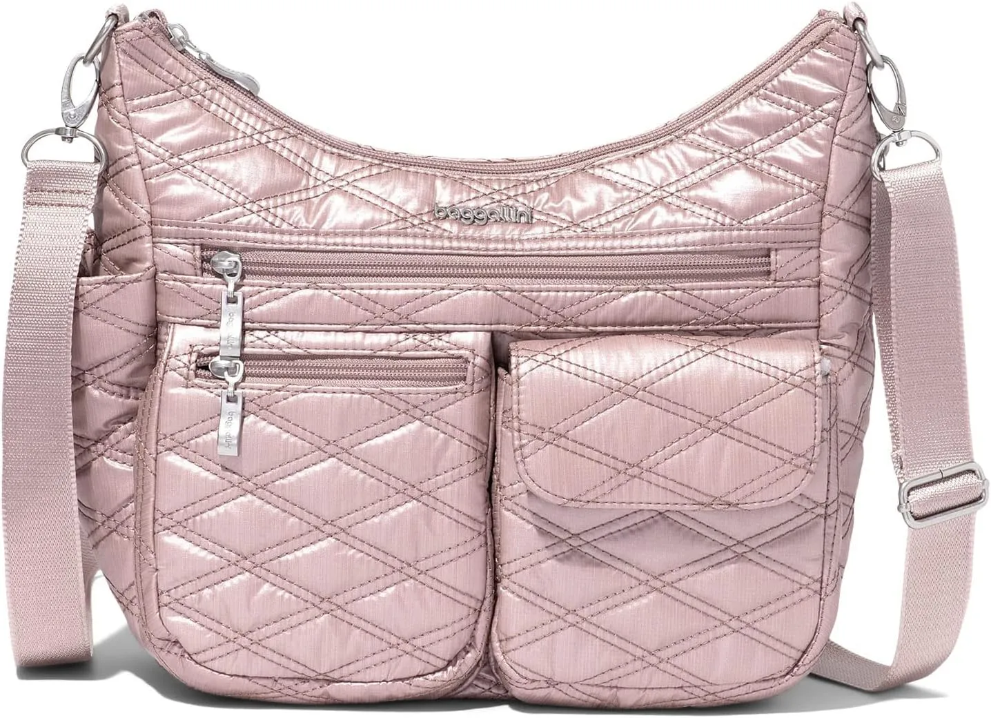 Baggallini Modern Everywhere Crossbody Women 11x9x4.5 RFID Hobo Bag