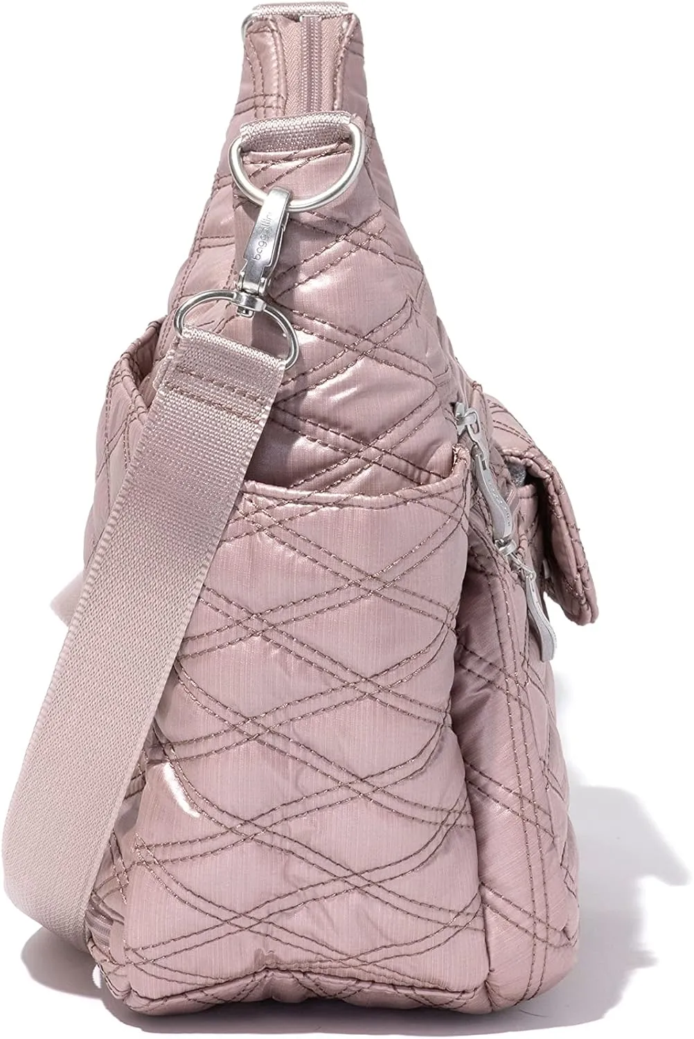 Baggallini Modern Everywhere Crossbody Women 11x9x4.5 RFID Hobo Bag