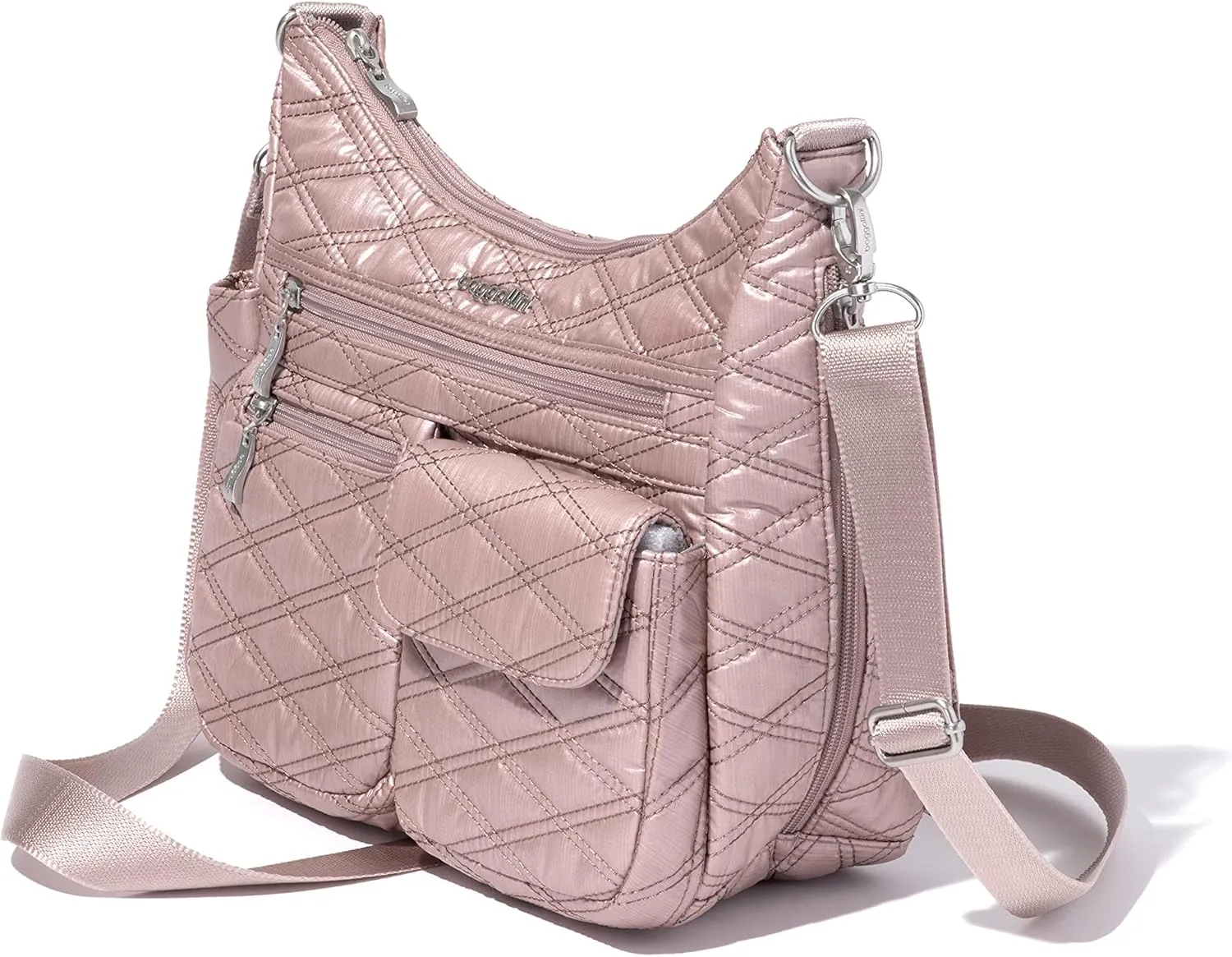 Baggallini Modern Everywhere Crossbody Women 11x9x4.5 RFID Hobo Bag
