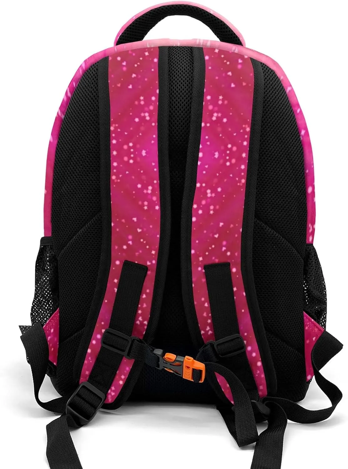 Ballerina Dance Pink Daypack Backpack Laptop Bag Custom Name Shoulder Bags School Backpack for Sports Party