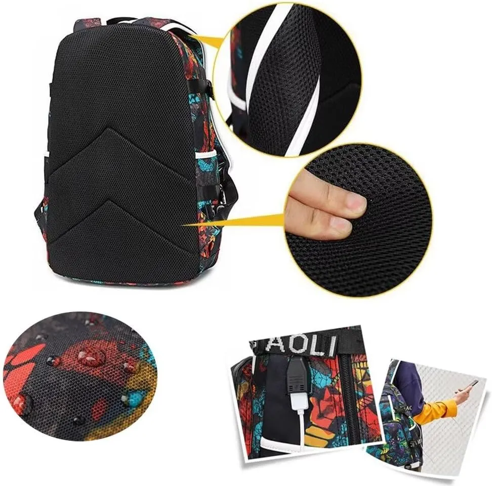 Basketball Legend Never Ends Multifunction Backpack Travel Laptop Daypack Fans Bag For Men Women (Style 2)