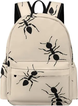 Black Ants Travel Hiking Laptop Backpack for Men Women Camping Gym Backpacks Casual Bag