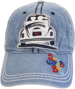 BRISA VW Collection - Volkswagen Baseball Cap Military Cap Trucker Cap Hat Headwear with Bus or Beetle Motif One Size