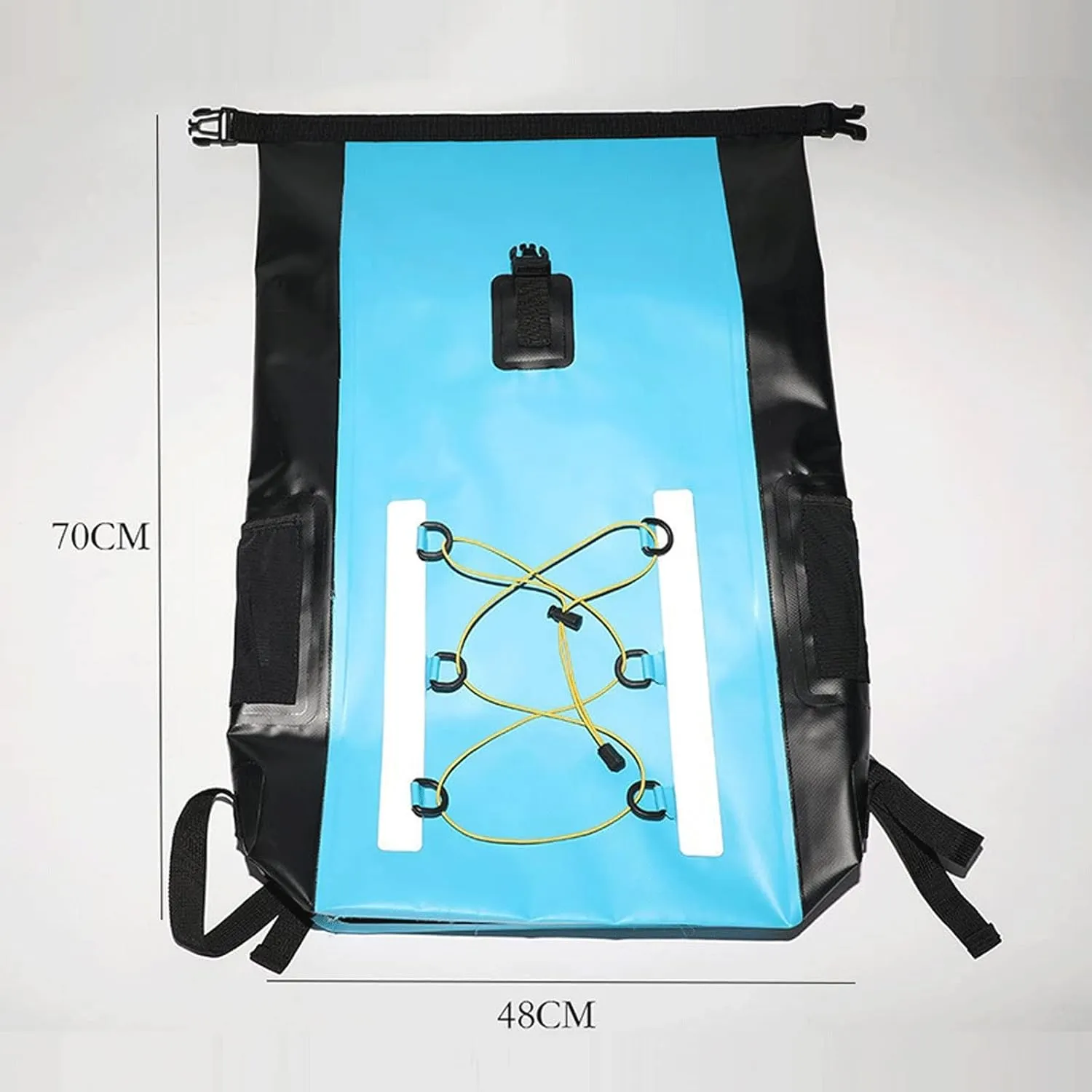 Camping Backpack Waterproof Dry Bag Roll Top Backpack 30L Motorcycle Dry Bag Drift Bag Waterproof Bag Impervious Mountain Ocean Bag(3)