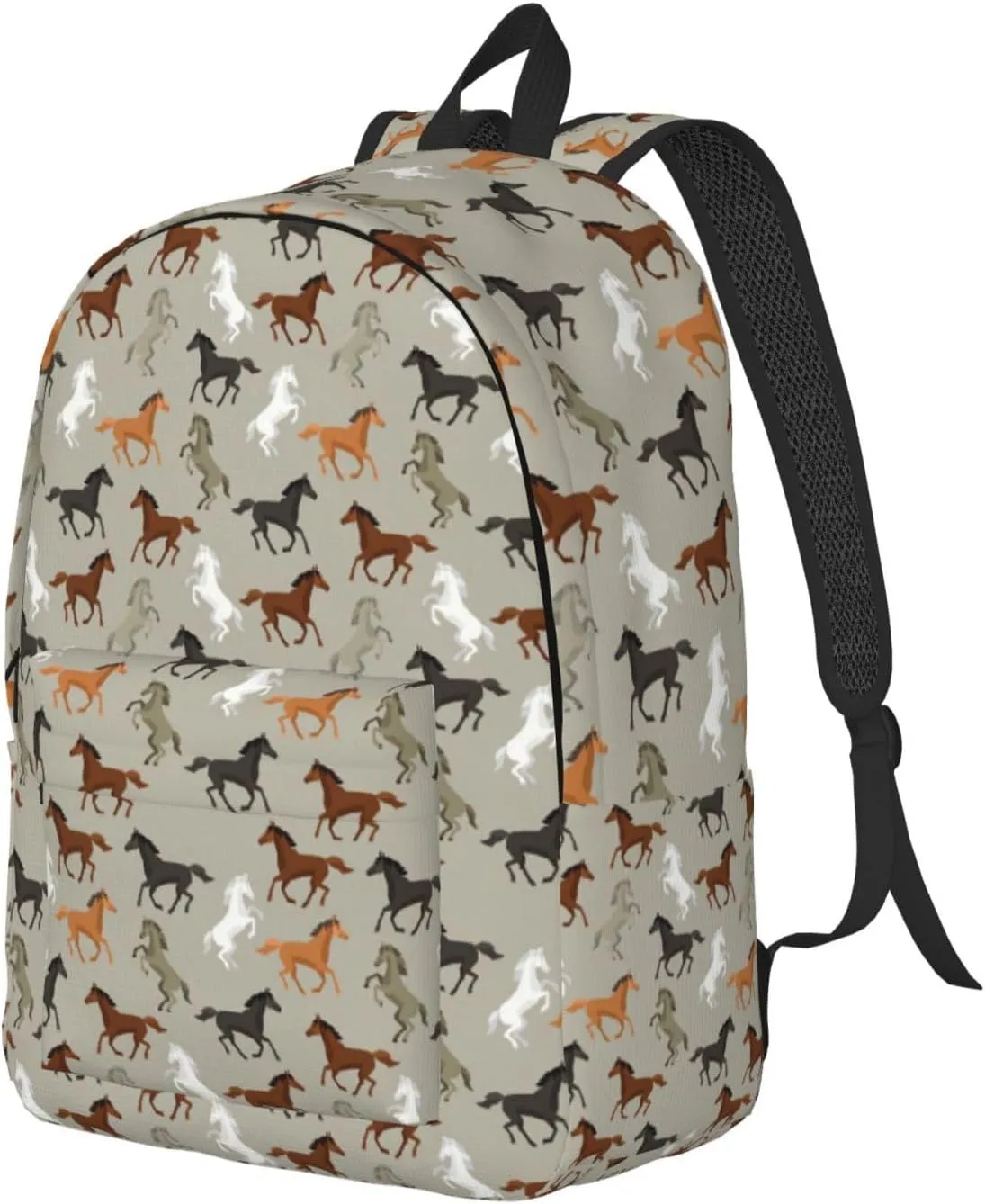Canvas Casual Backpack Laptop Bag Suitable for Travel Office Outdoor Sports Men and Women Chicken