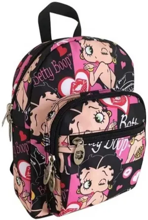 Canvas Cute Mini Backpack (Multi)