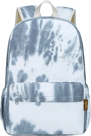 Canvas School Bag Backpack Ranibow Style Unisex Canvas Zip Backpack College Bag for Teens Girls Casual Travel Daypack