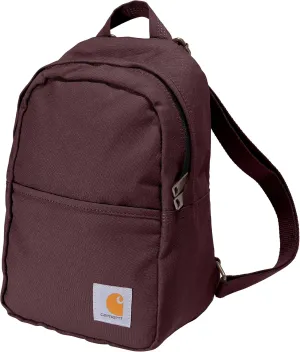 Carhartt Classic Mini, Durable, Water-Resistant Backpack with Adjustable Shoulder Straps, Port, One Size