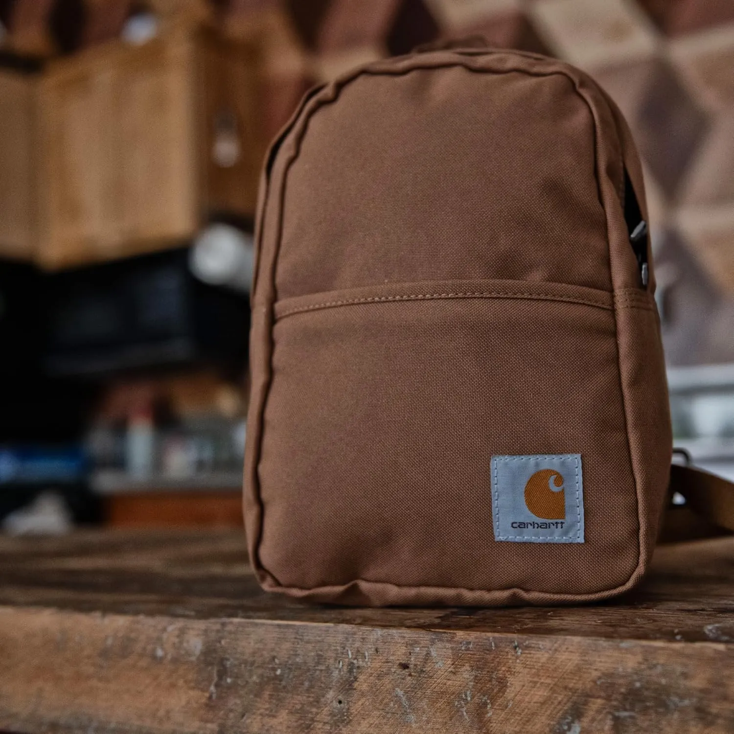 Carhartt Classic Mini, Durable, Water-Resistant Backpack with Adjustable Shoulder Straps, Port, One Size