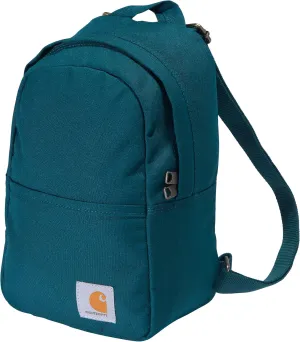 Carhartt Classic Mini, Durable, Water-Resistant Backpack with Adjustable Shoulder Straps, Tidal, One Size