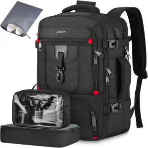 Carry On Backpack,Travel Backpack with 3 Packing Cubes for Men Women,Laptop Backpack Airline Approved Weekender Bag Mochila de Viaje