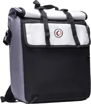 Case-It Laptop Backpack 2.0 with Hide-Away Binder Holder, Fits 13 Inch and Some 15 Inch Laptops, Black (BKP-202-BLK)