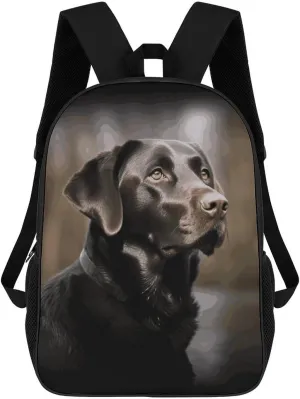 Casual Backpack for Men Women Waterproof Lightweight Daypack Travel Laptop Bag Labrador Retriever