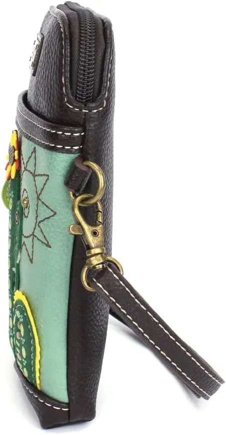 CHALA Dazzled Cell Phone Crossbody Purse-Women PU Leather Multicolor Handbag with Adjustable Strap