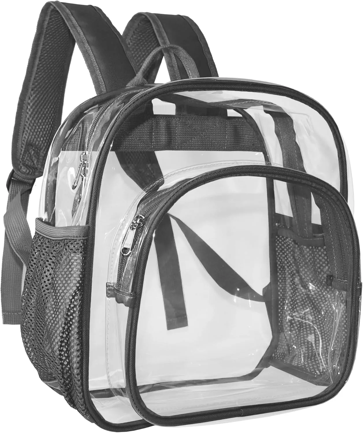 Clear Backpack Stadium Approved 12x12x6 Small Clear Backpack for Concert,Work,Festival,Security,Stadium