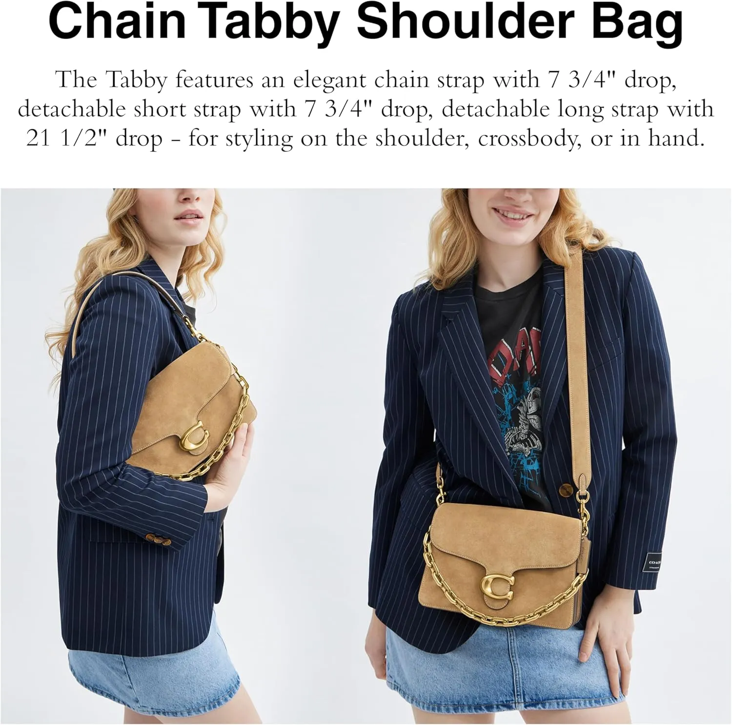 Coach Chain Tabby Shoulder Bag