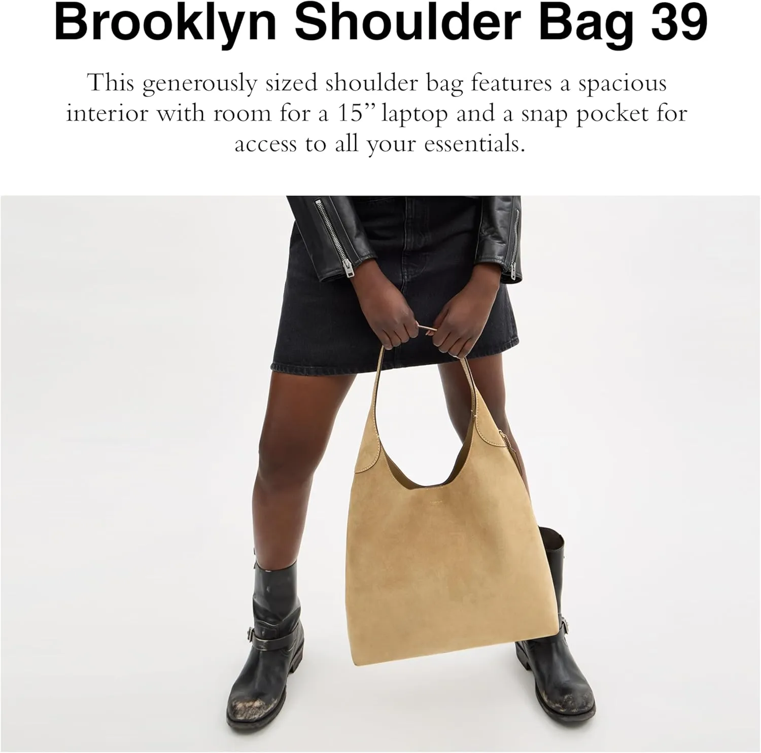 Coach Suede Brooklyn Shoulder Bag 39