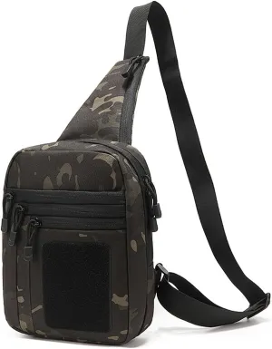 Concealed Carry Crossbody Gun Bag for Men, Ccw Sling Bag Tactical Shoulder Chest Pack Range Bags for Handguns