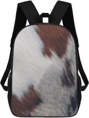 Cowhide Backpack Lightweight Waterproof Backpacks Laptop Backpack for Unisex Casual Travel Daypacks Large Capacity