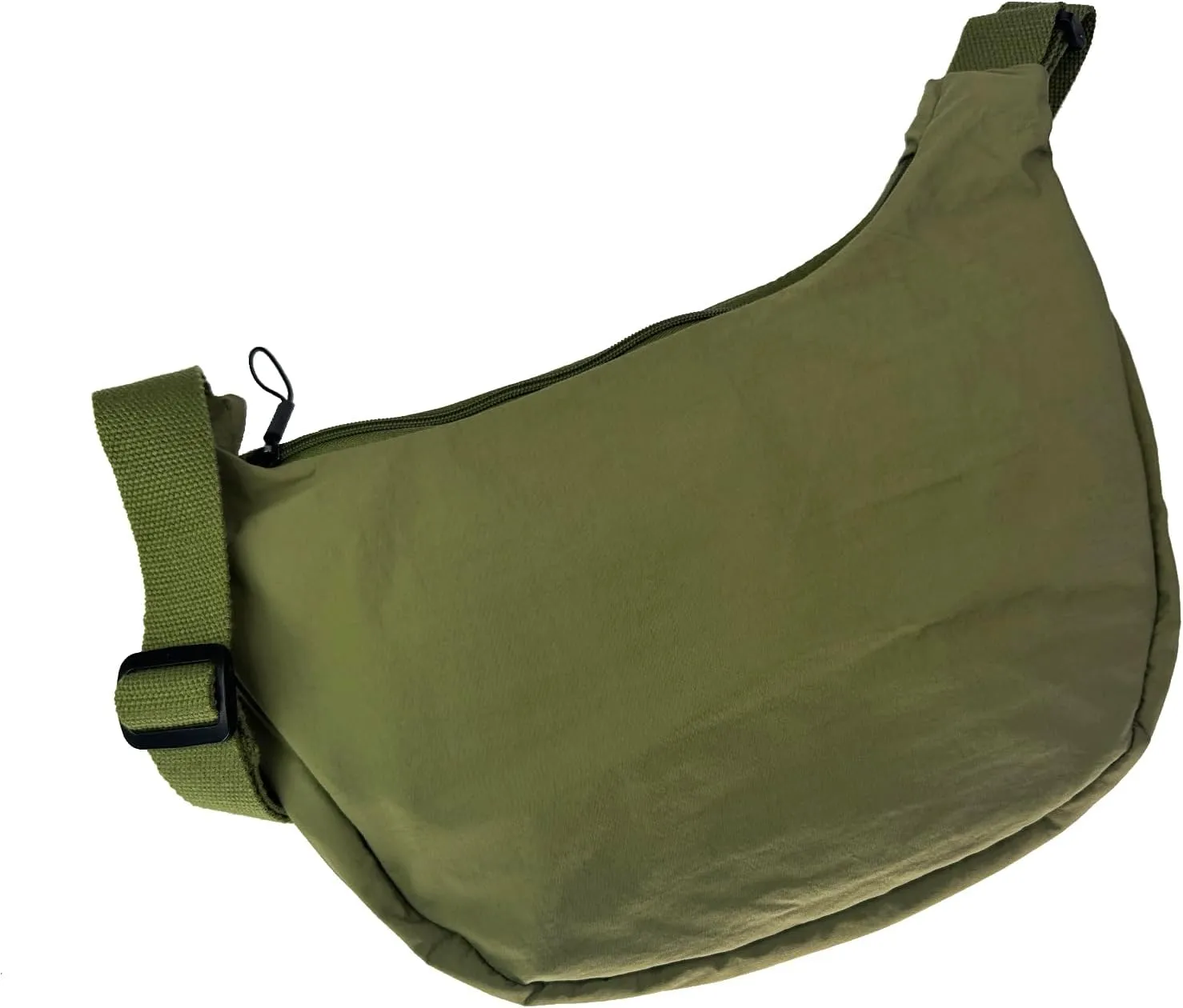 Crescent Crossbody Bags for Women Nylon Slouchy Sling Hobo Bag,Spacious Dumpling Shoulder Handbag Cross Body Purses
