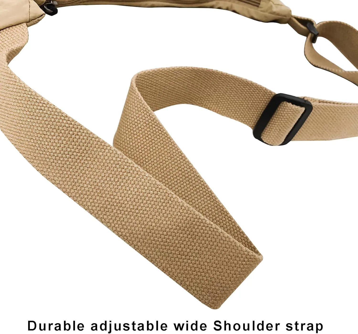 Crescent Crossbody Bags for Women Nylon Slouchy Sling Hobo Bag,Spacious Dumpling Shoulder Handbag Cross Body Purses