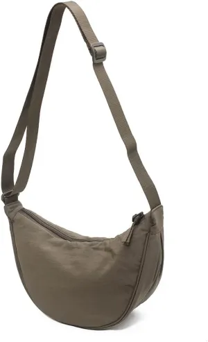 Crescent Women's Nylon Crossbody Hobo Sling Bag - Lightweight, Small Shoulder Purse
