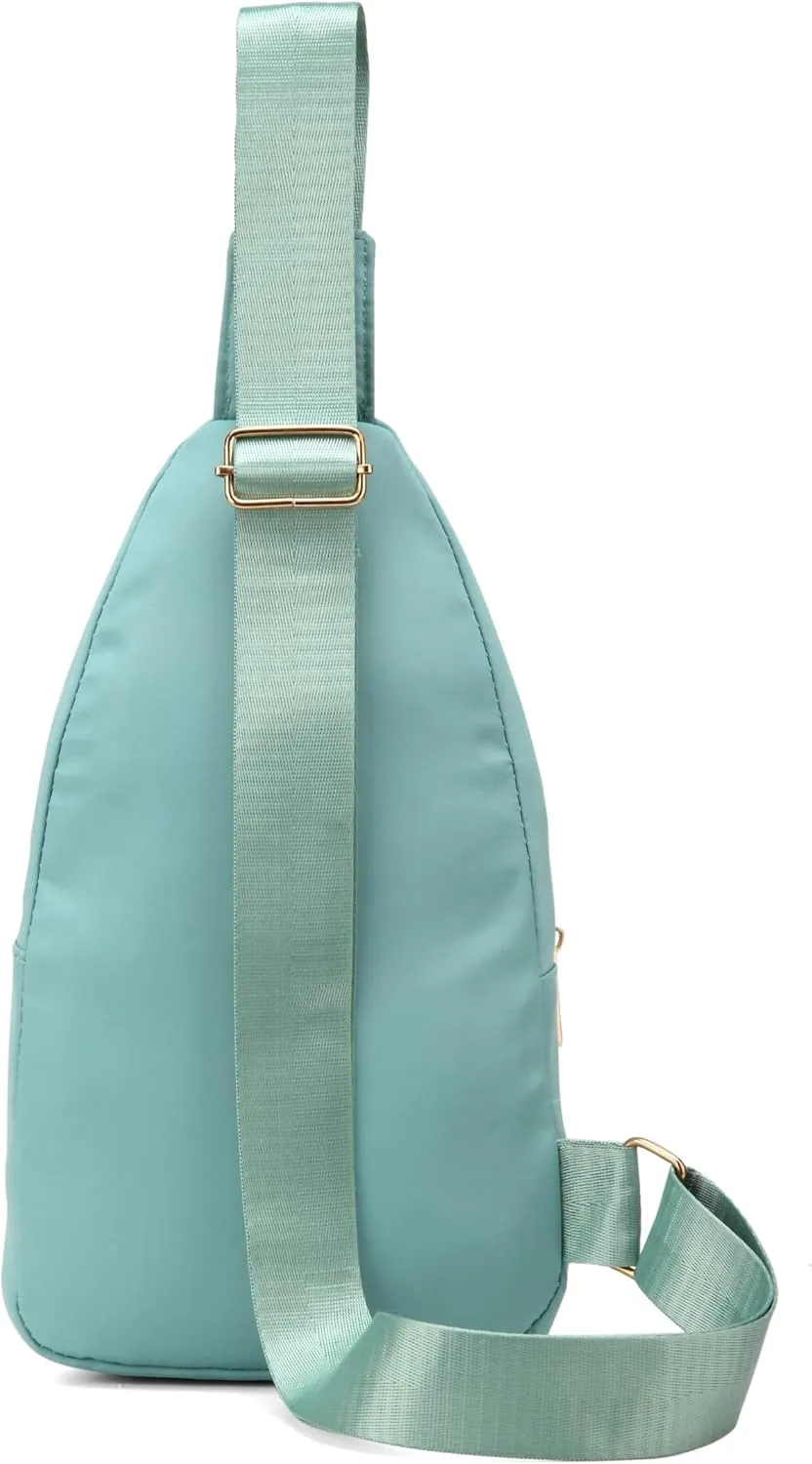 Crossbody Small Sling Backpack Sling Bag for Women Men, Chest Bag Daypack Crossbody for Travel Sport Running Hiking